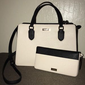 Kate Spade Laurel Way Reese with Bag AND Wallet